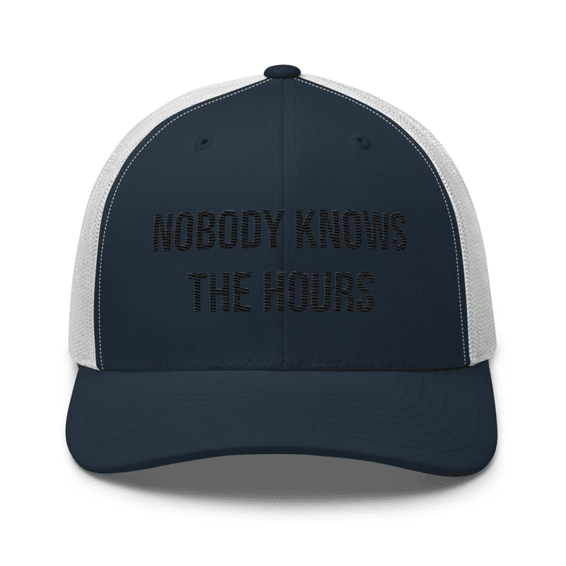 Trucker Cap — Navy/ White
