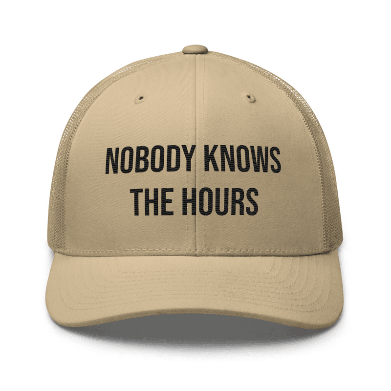 Trucker Cap — Khaki
