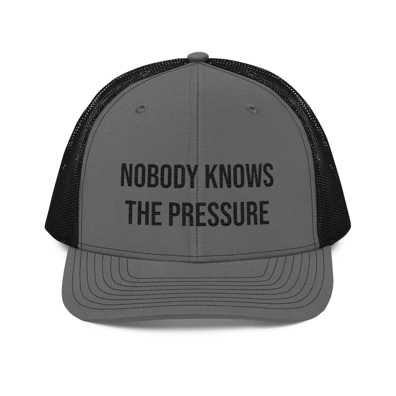 Trucker Cap — Charcoal/Black