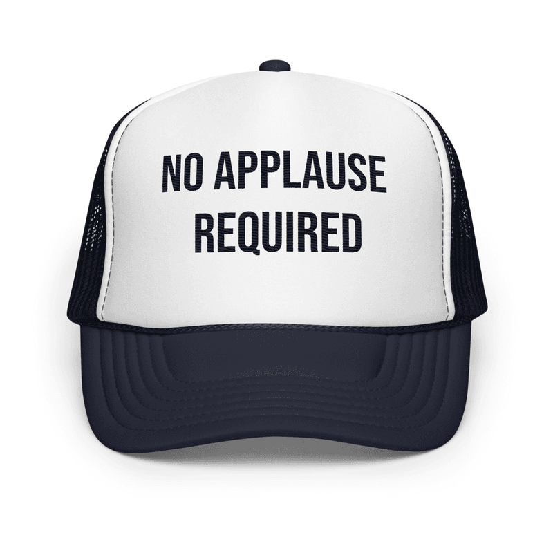 No Applause Required