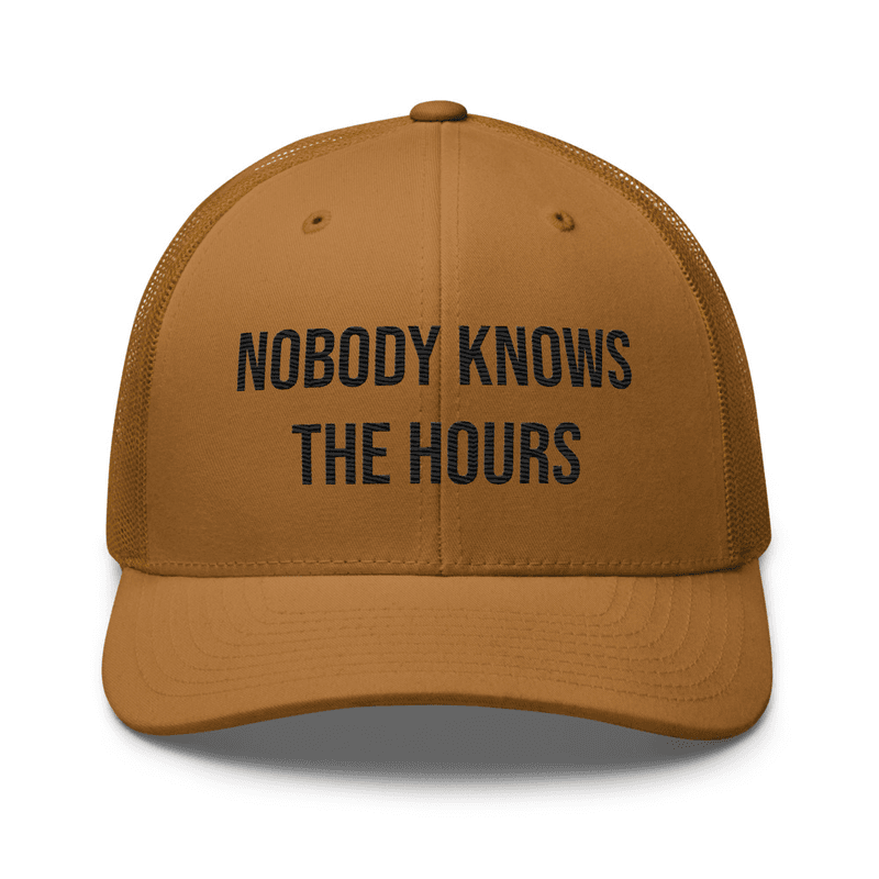 Trucker Cap — Caramel