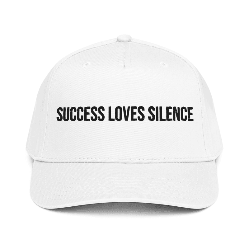 5 panel cap — White