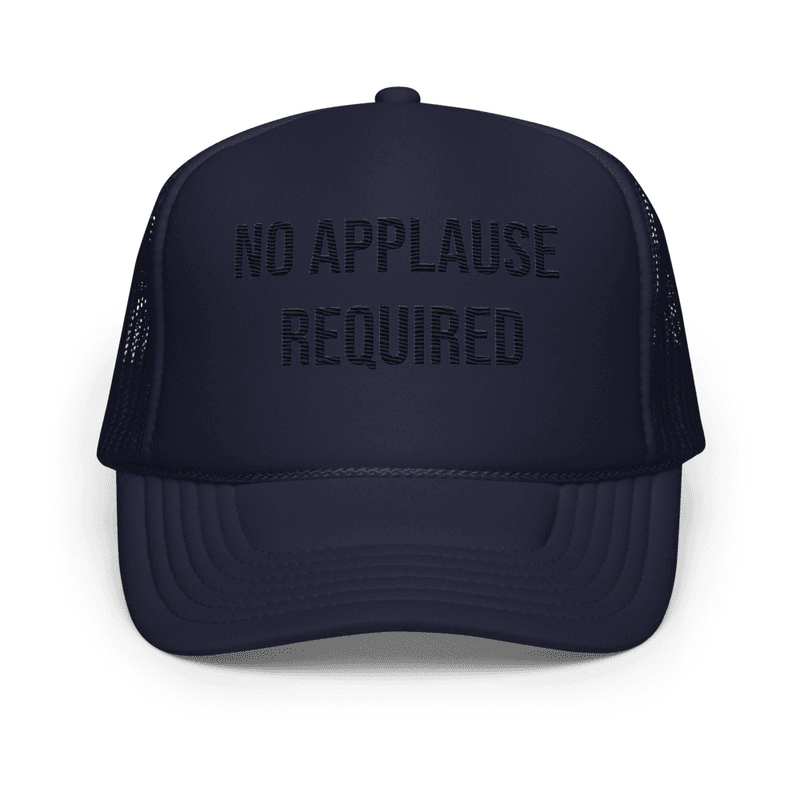 Foam trucker hat — Navy