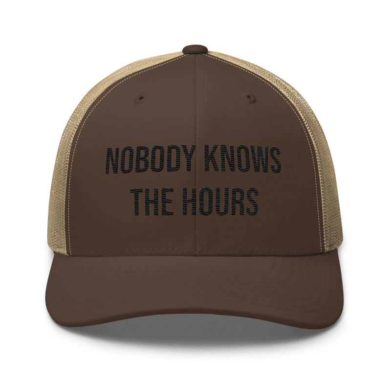 Trucker Cap — Brown/ Khaki