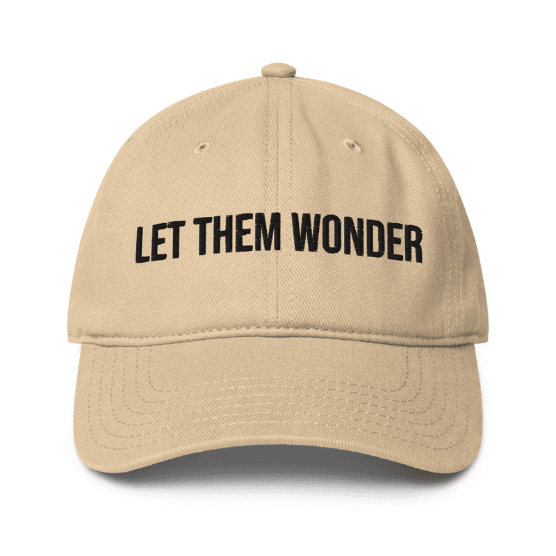 Low-profile baseball cap — Khaki