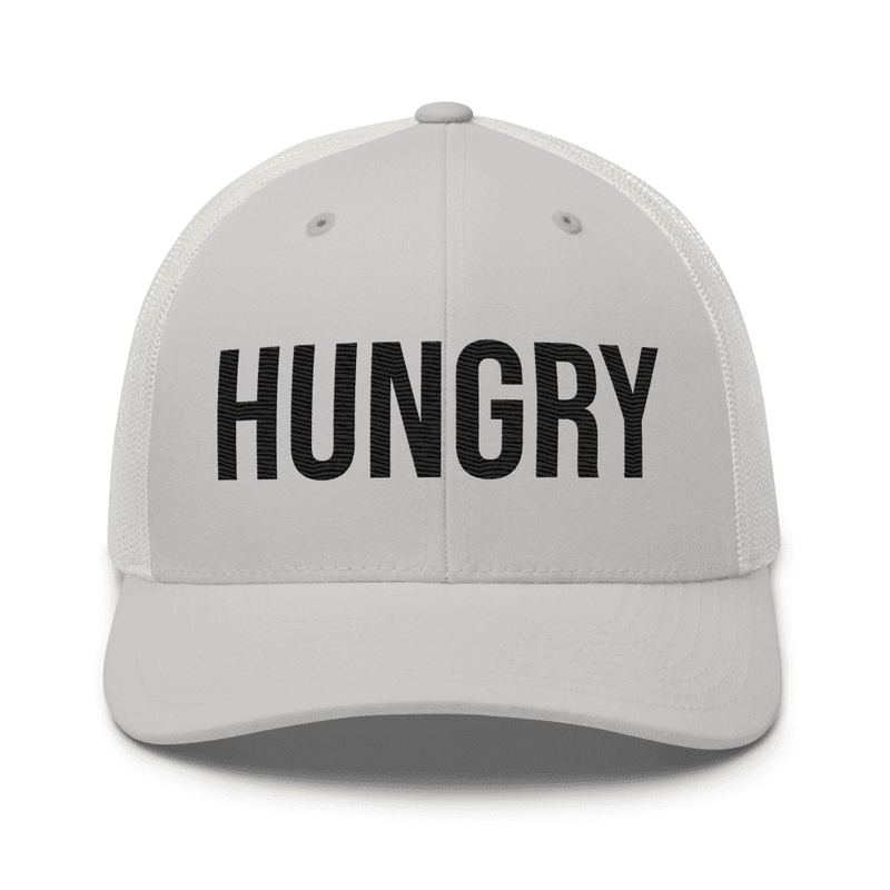 Trucker Cap — Silver