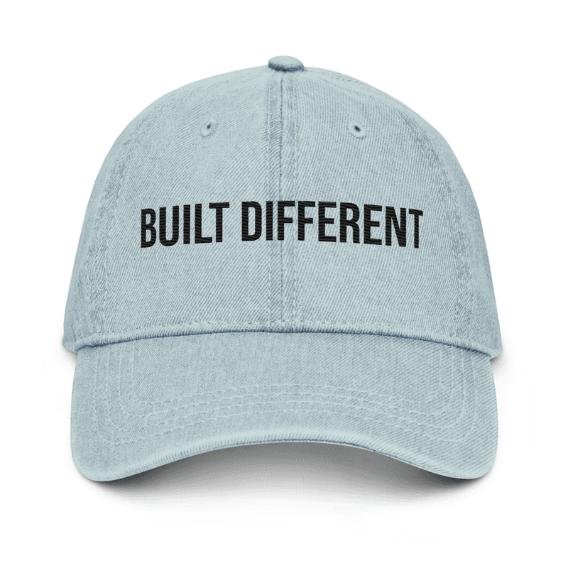 Denim Hat — Light Blue