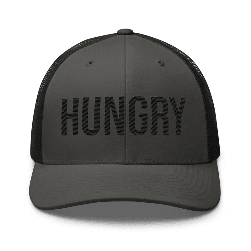 Trucker Cap — Charcoal/ Black